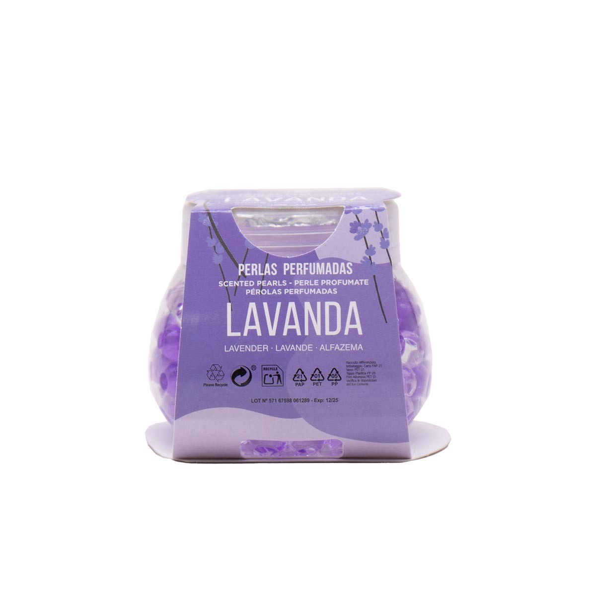 PERLES DESODORISANTES PARFUMEES LAVANDE 100G