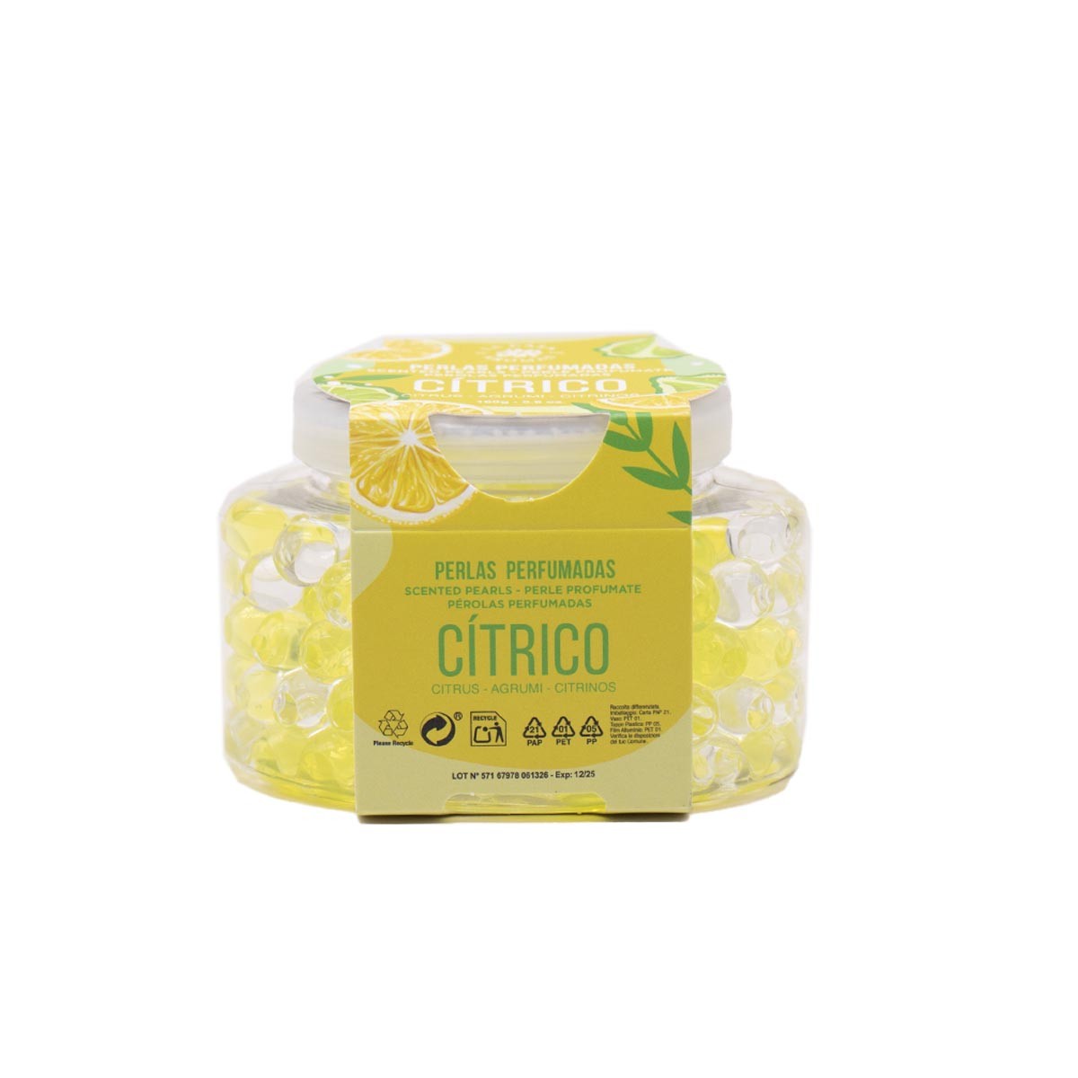 PERLES DESODORISANTES PARFUMEES CITRON 160 G