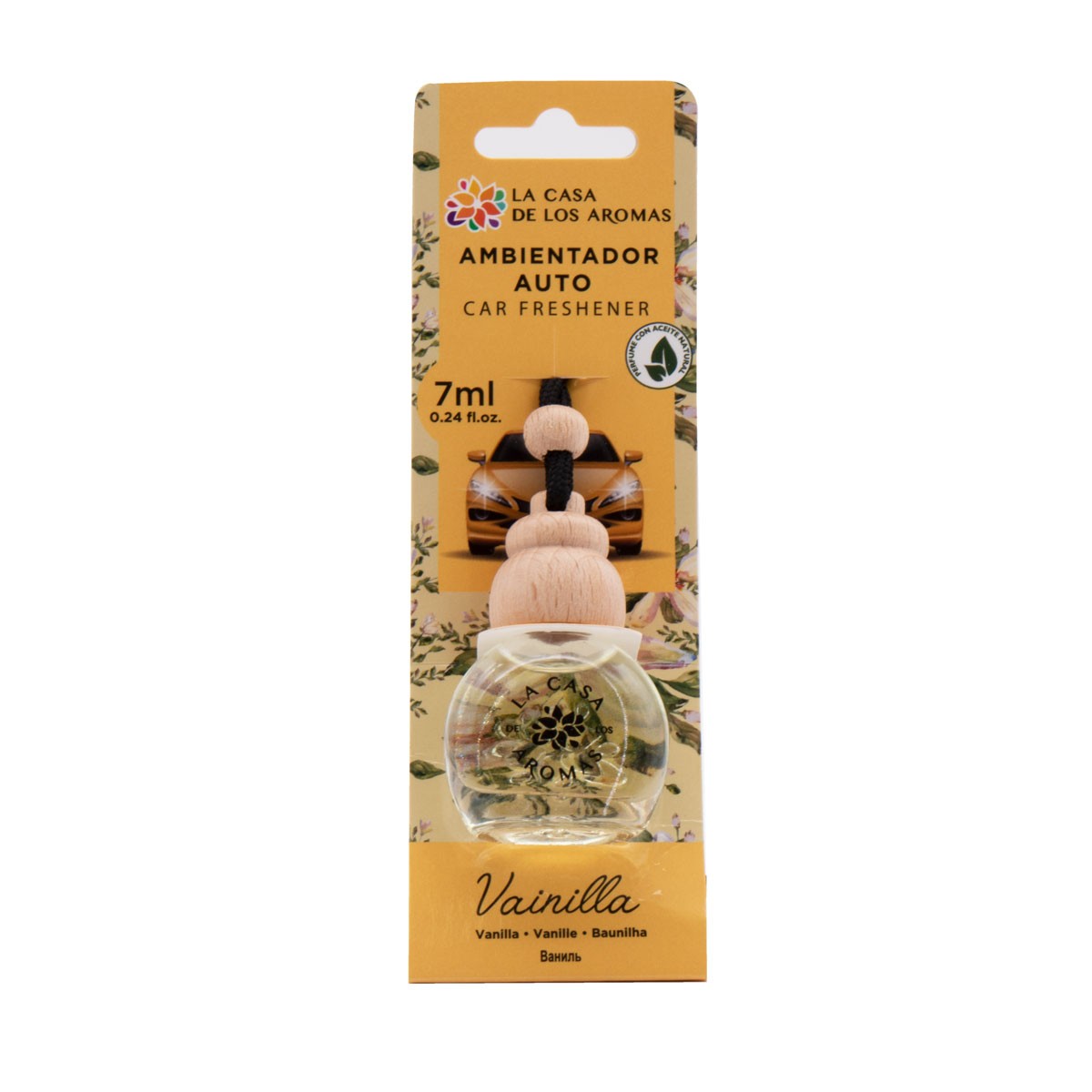 DÉSODORISANT VOITURE - Vanille - 7 ML - Image 2